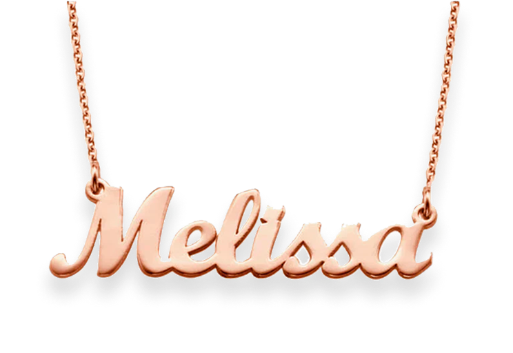 necklace-rosegold