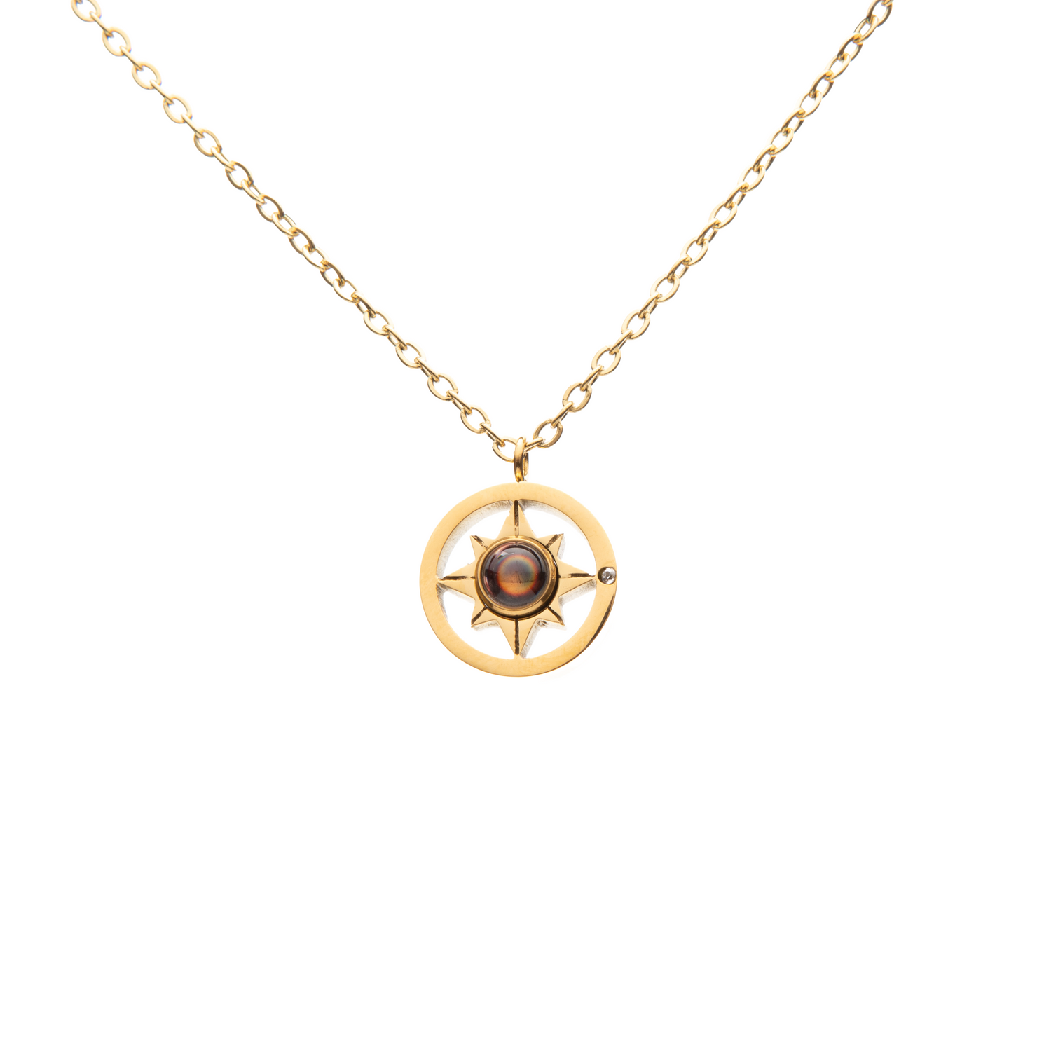 Pendentif Projection Photo Compas
