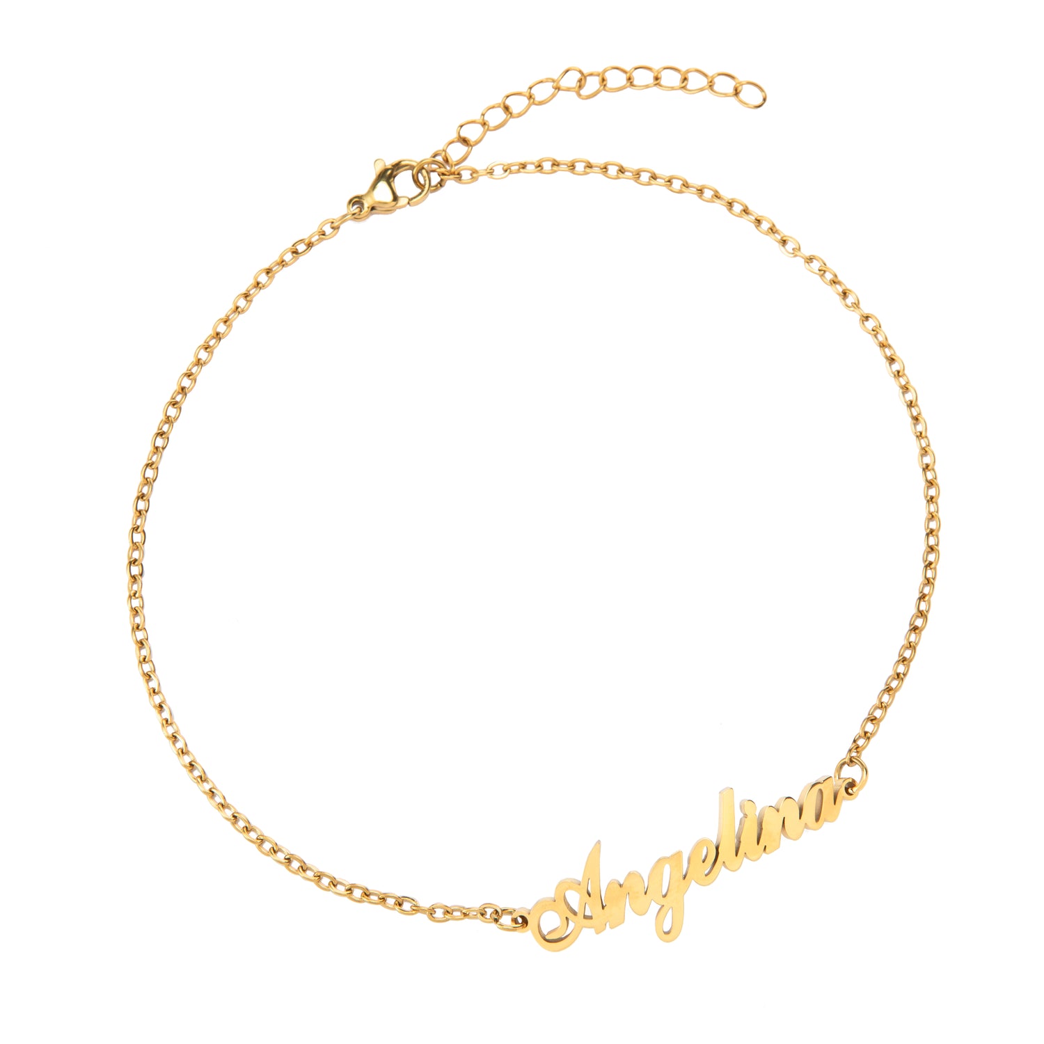 Bracelet de Cheville Personnalisé avec Prénom