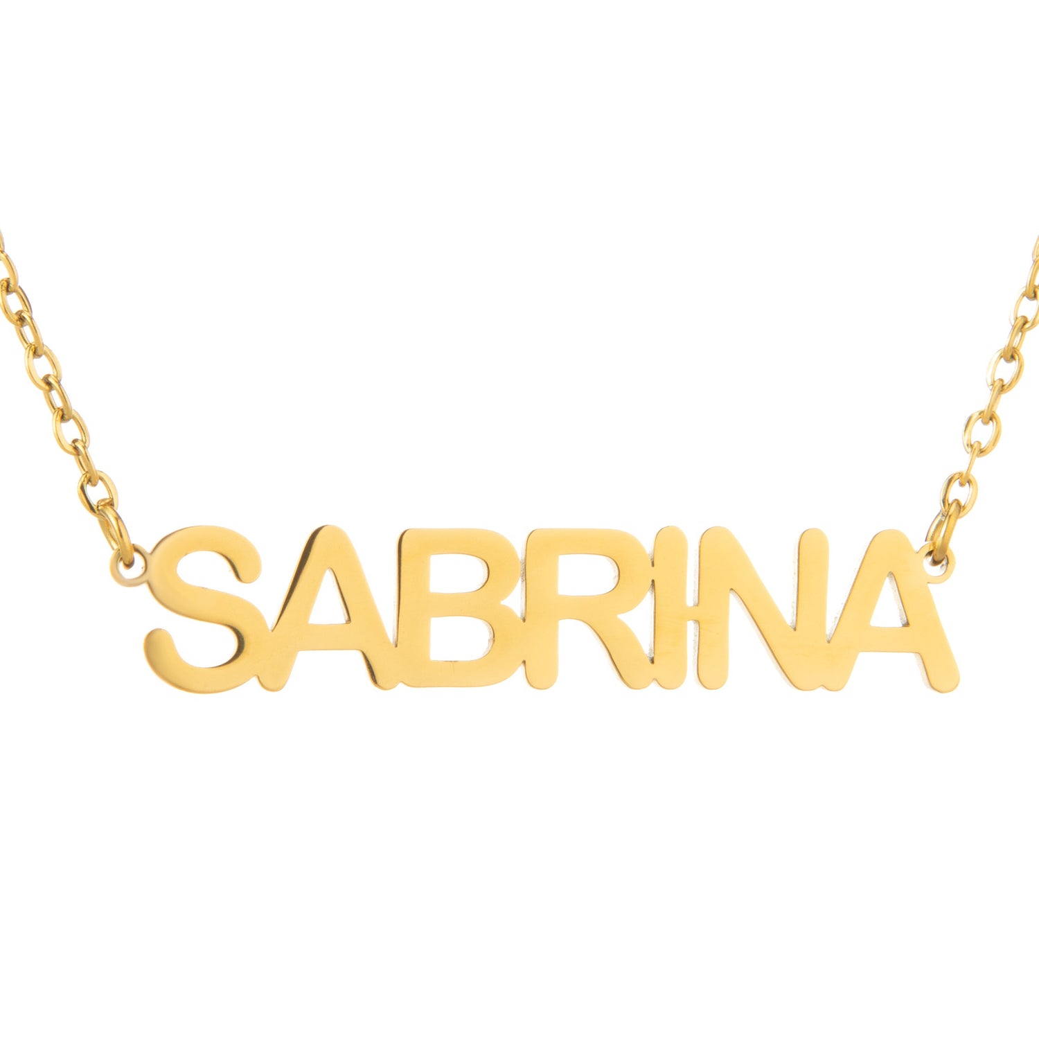 Collier Prénom Lettres Capitales
