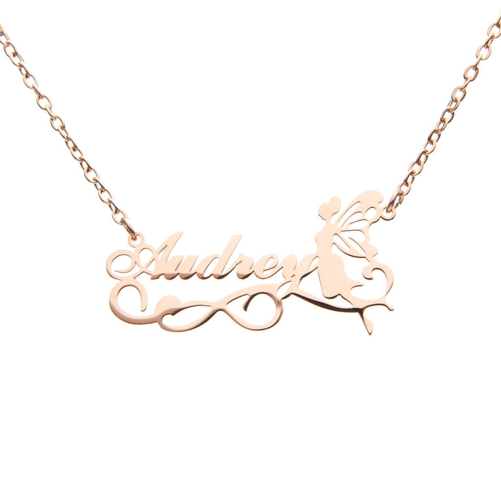 Collier Prénom Fée Enchantée