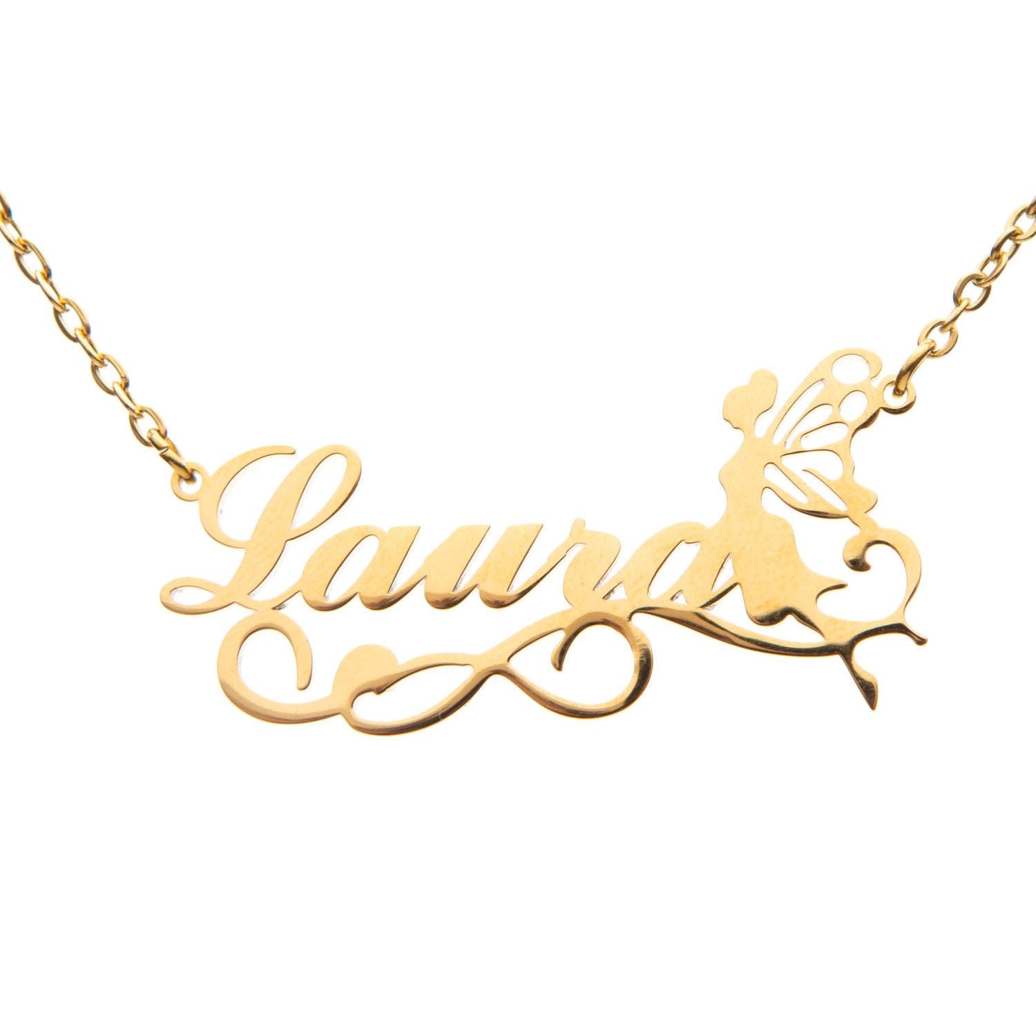 Collier Prénom Fée Enchantée