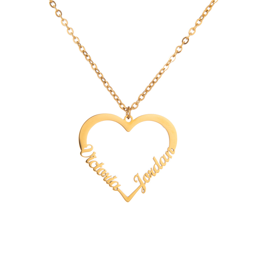 Collier Amour (Coeur) à personnaliser
