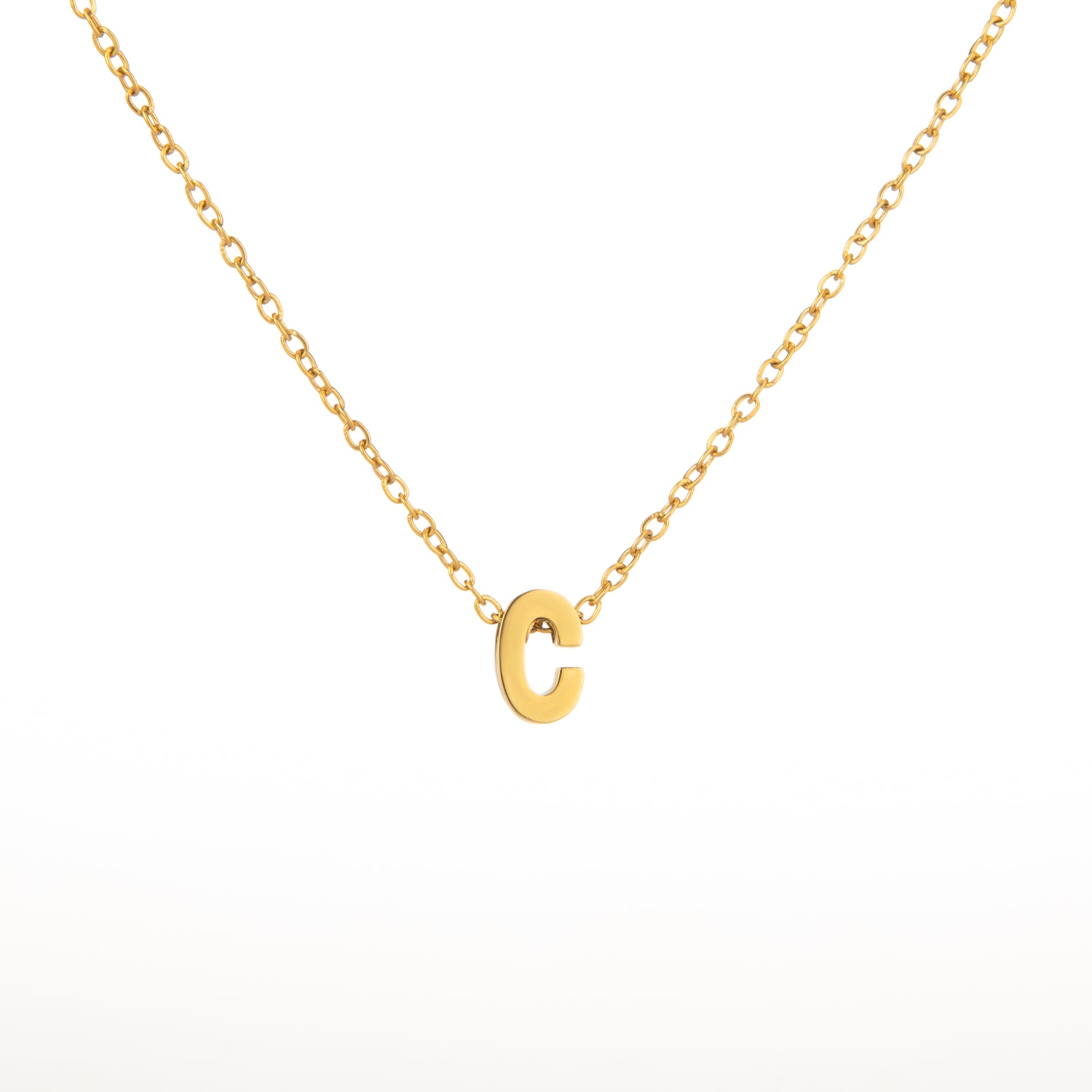 Collier Personnalisé Initiale Petites Lettres