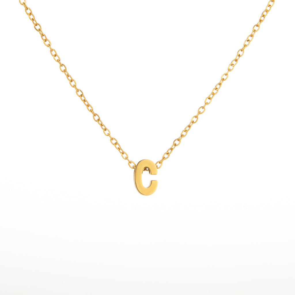 Collier Personnalisé Initiale Petites Lettres