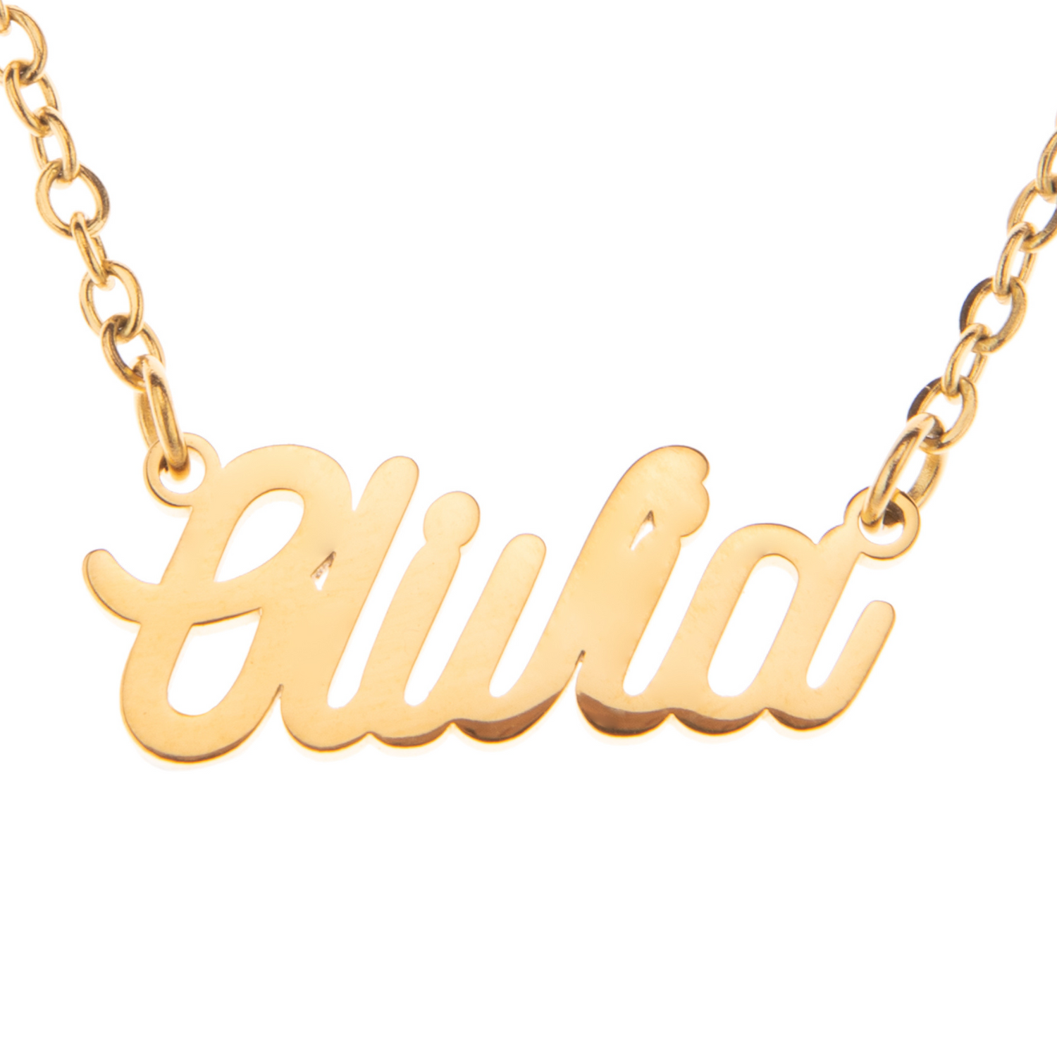 Collier Personnalisé Prénom Chaîne Fine