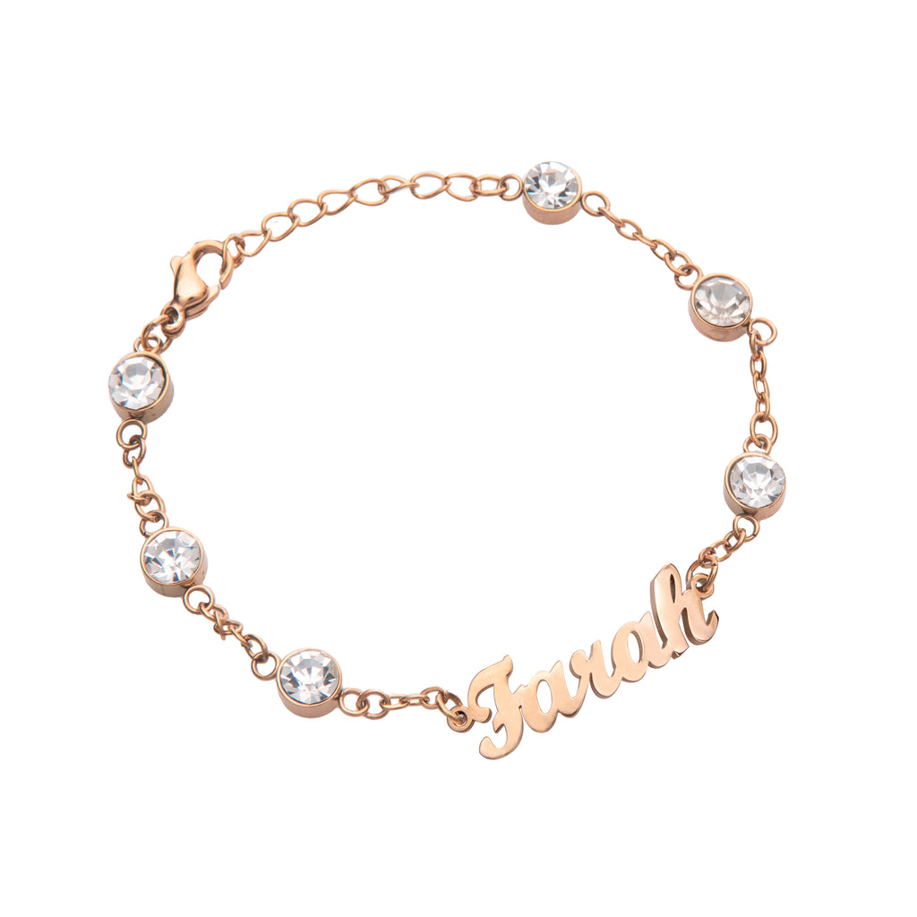 Bracelet Personnalisé avec Cristal