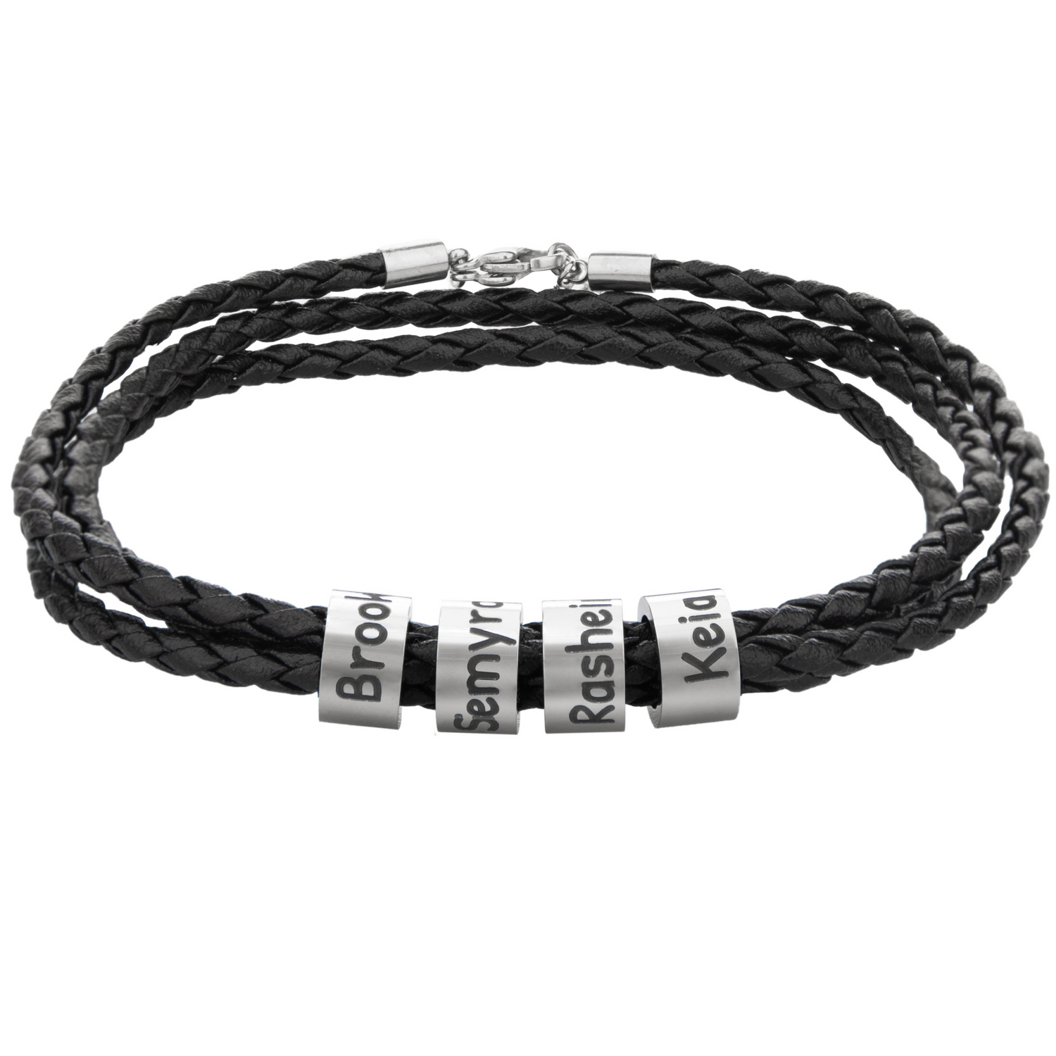 Bracelet Homme Simili-Cuir Élégance Personnalisé