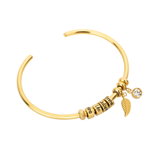 Bracelet Bangle Ouvert Avec Charms