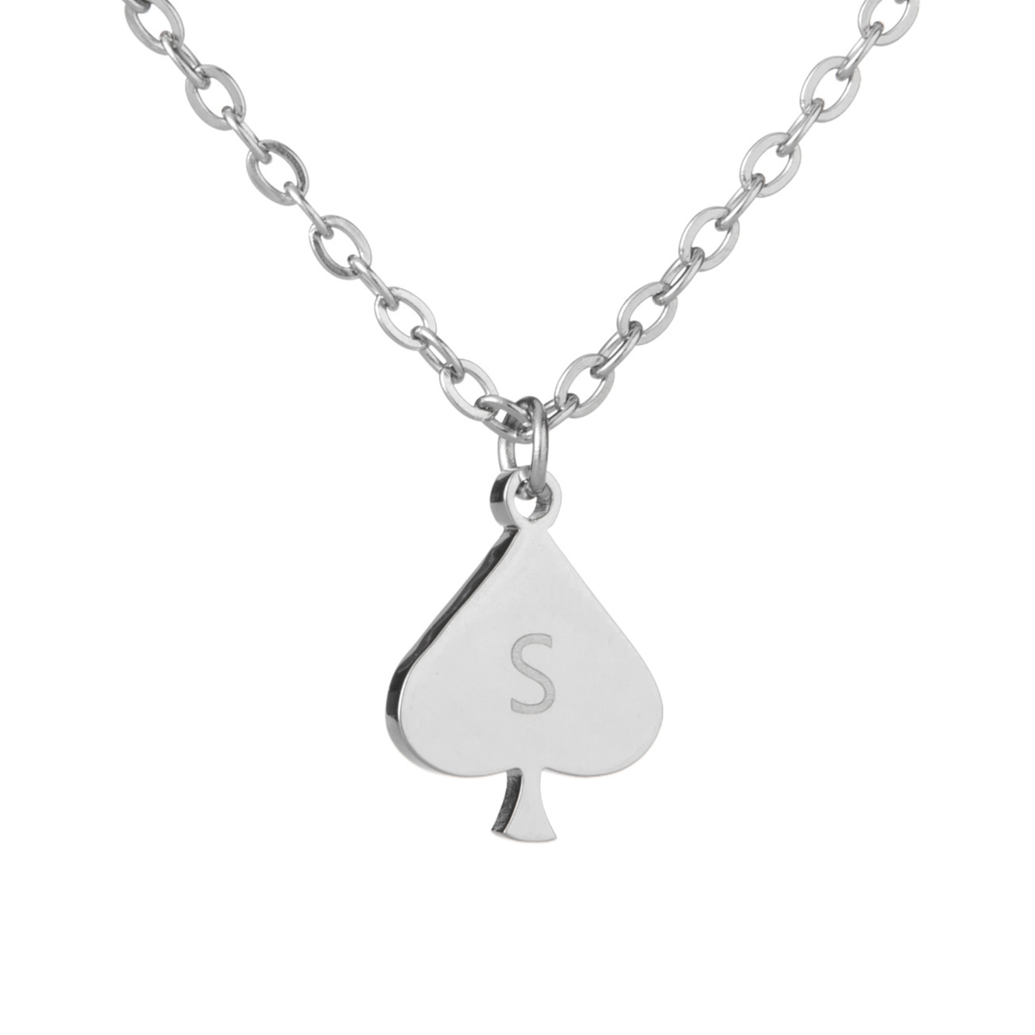 Collier Homme Pendentifs Cartes à Jouer Personnalisés