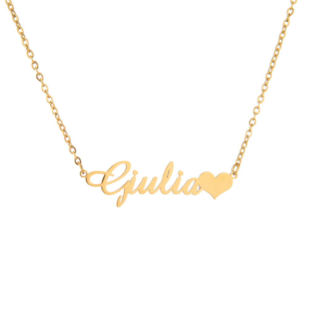 Collier Prénom Personnalisé avec Charm