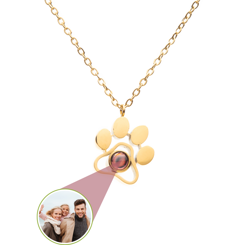 Pendentif Projection Photo Patte