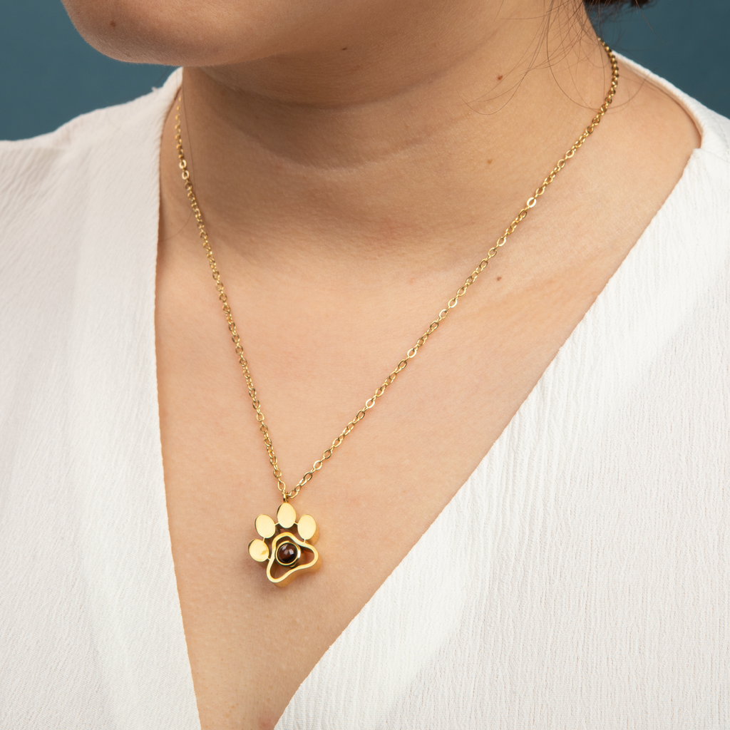 Pendentif Projection Photo Patte