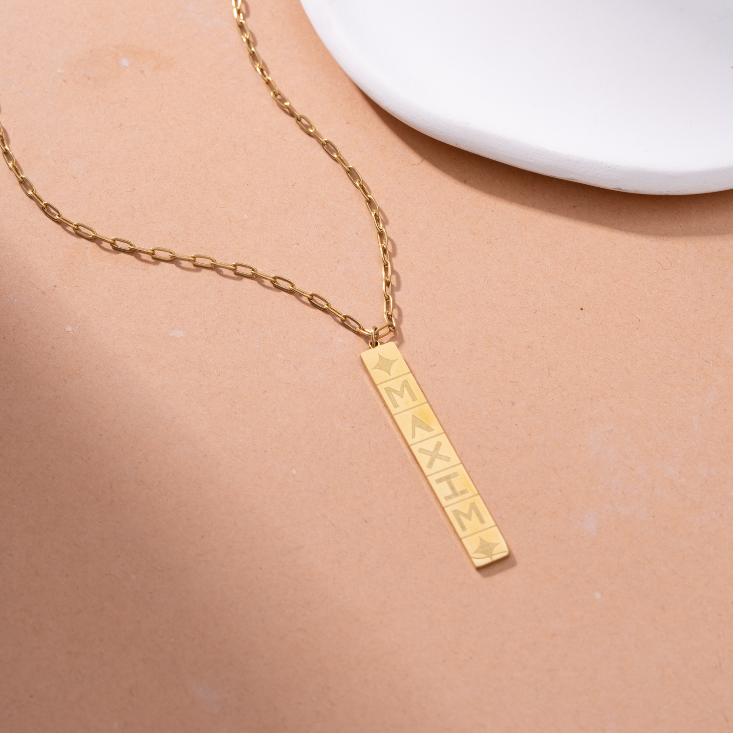 Pendentif Prénom Homme Domino