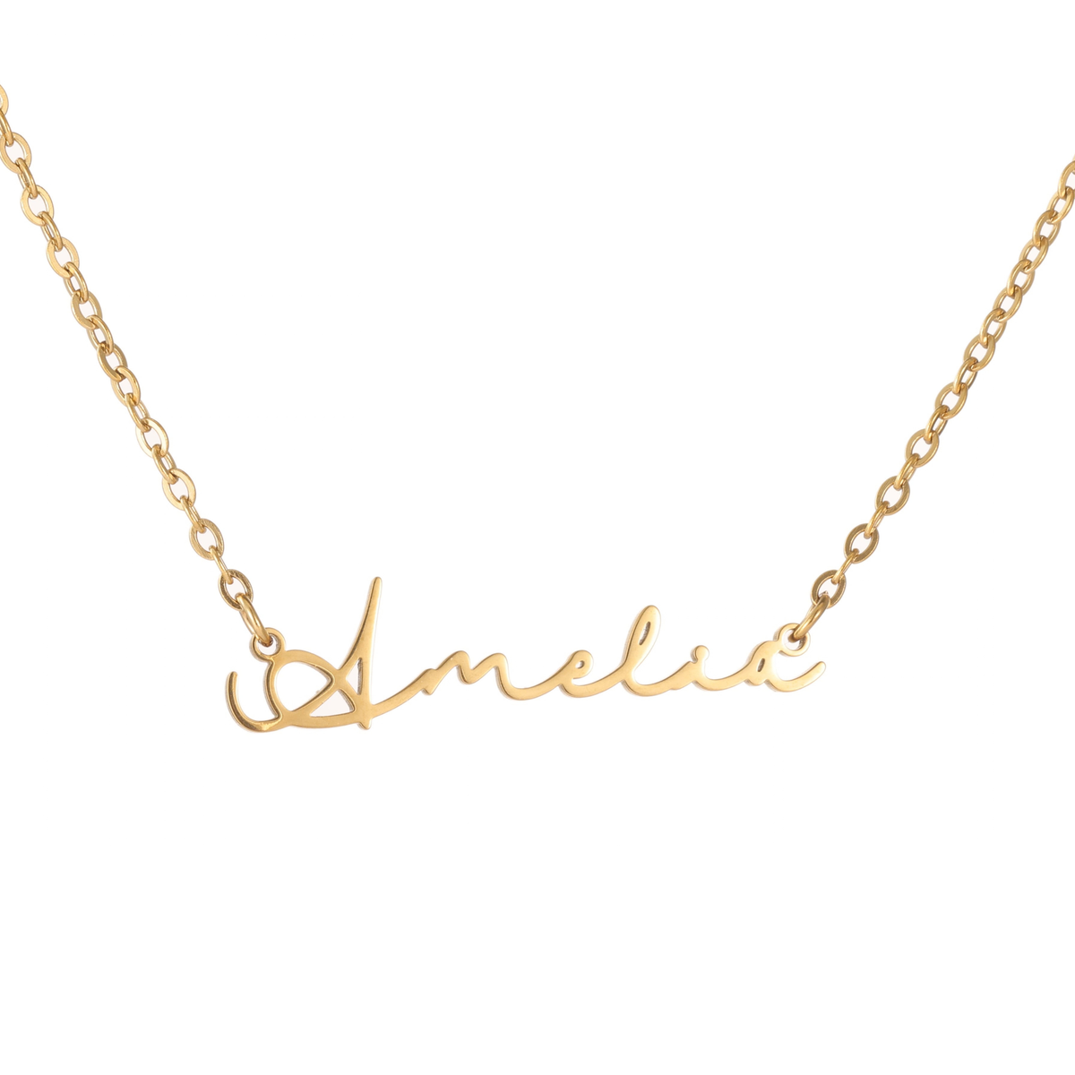 Collier Prénom Signature Enfant Personnalisé
