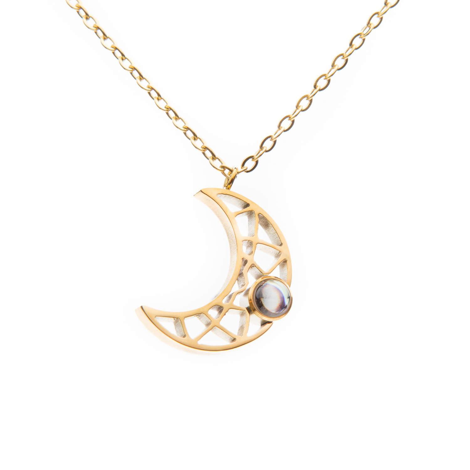 Pendentif Projection Photo Croissant