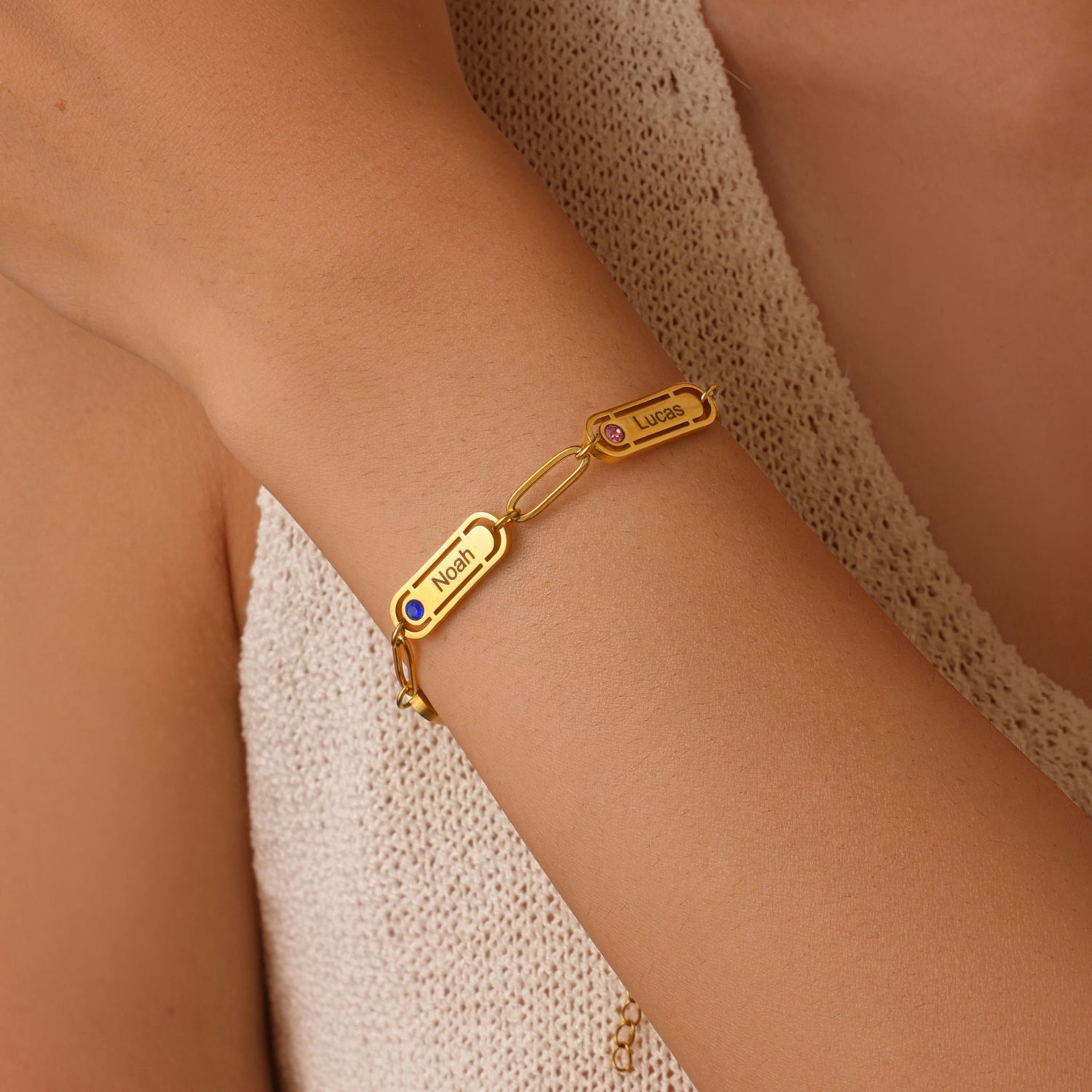 Bracelet Famille Pierres de Naissance