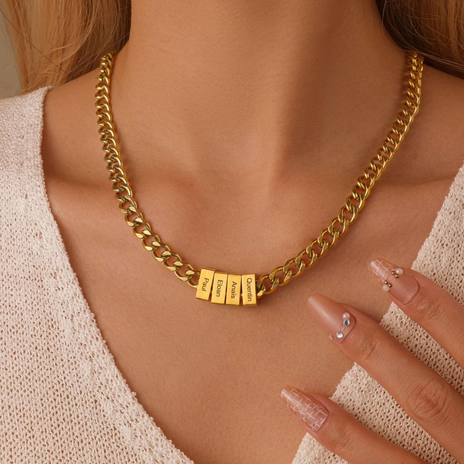 Collier Femme Chaîne Élégance Personnalisé