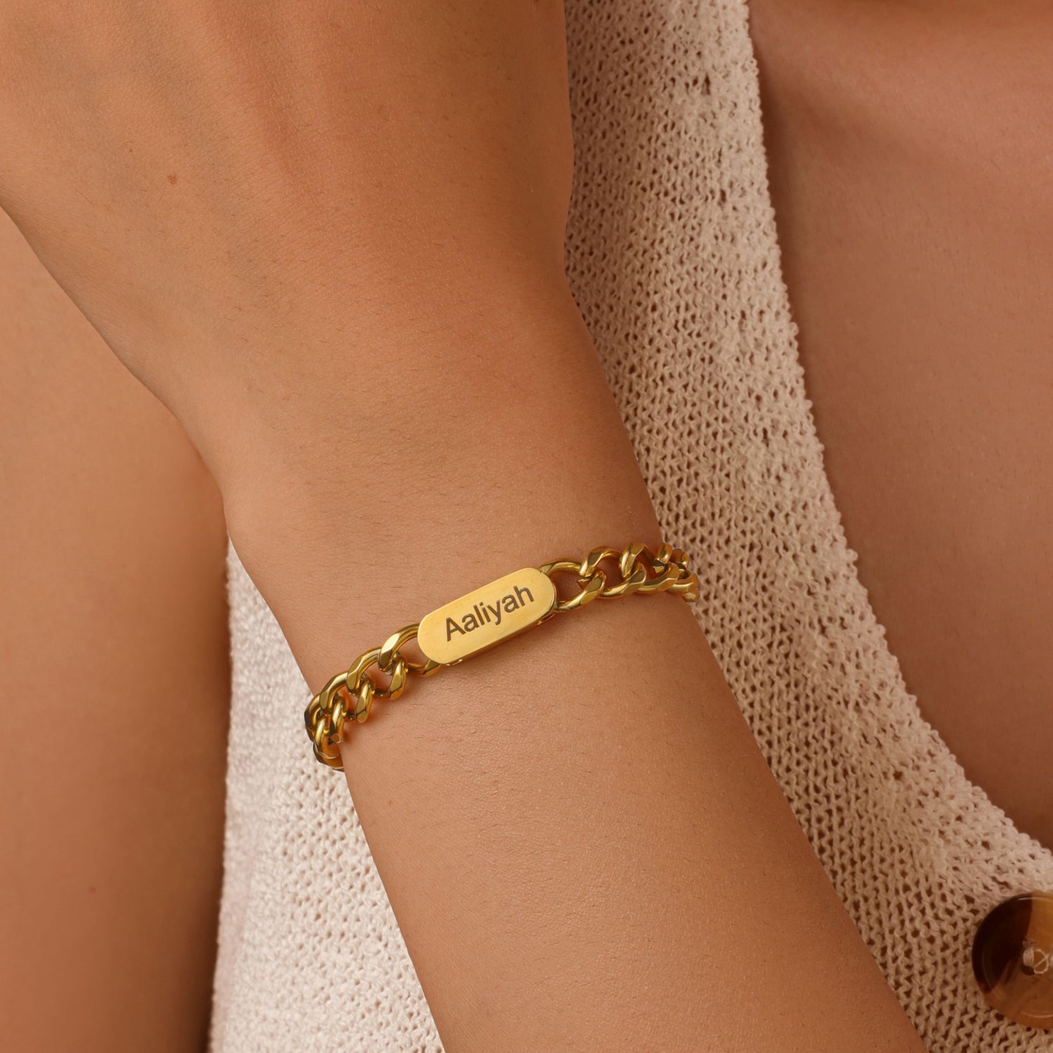 Bracelet Femme Chaîne Élégance Personnalisé