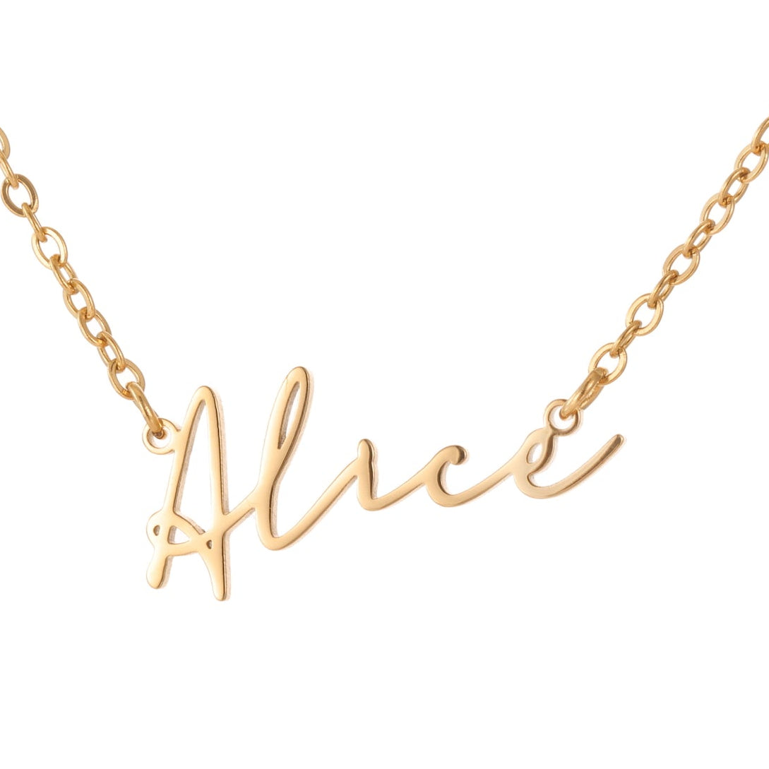Collier prénom personnalisé Script