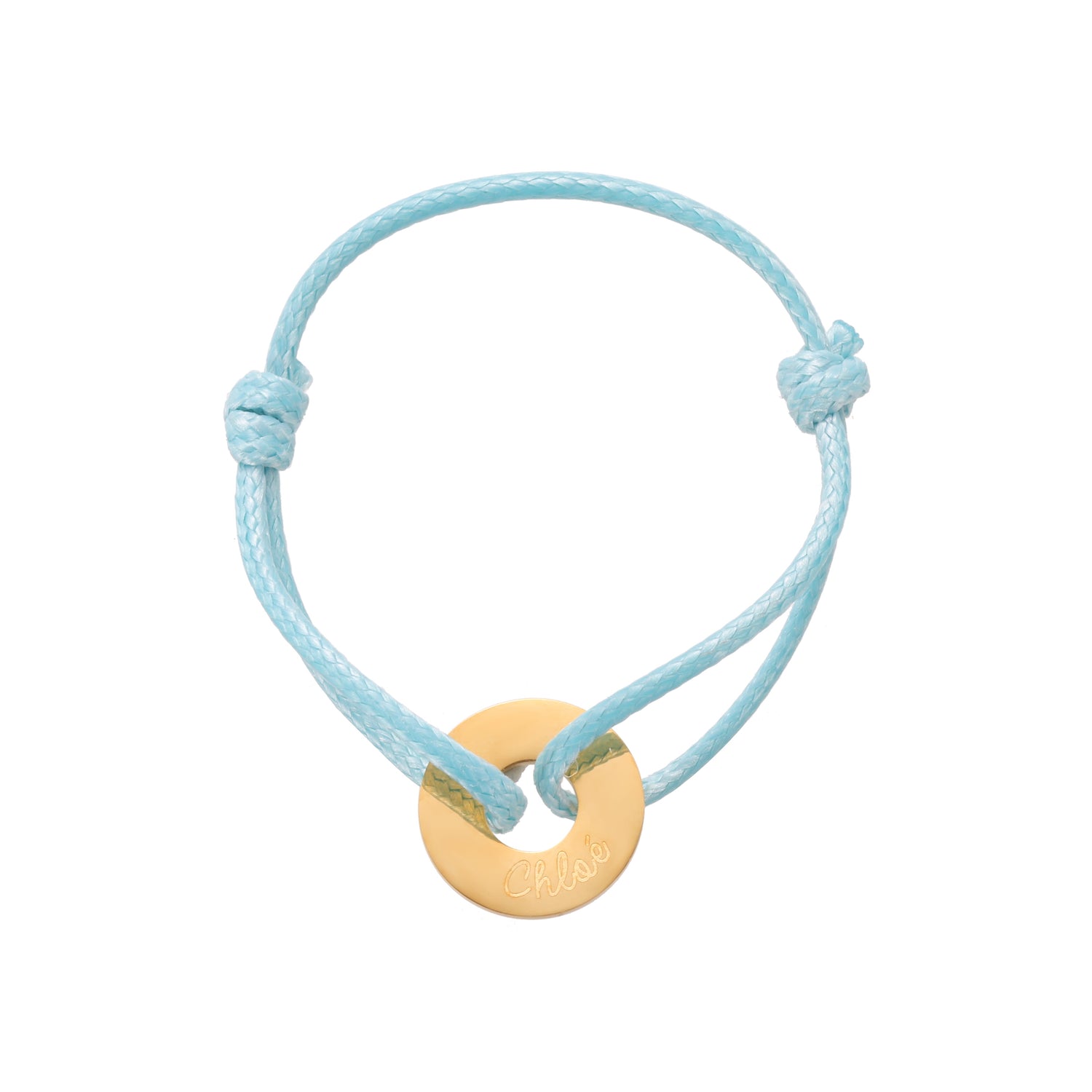 Bracelet enfant personnalisé cordon