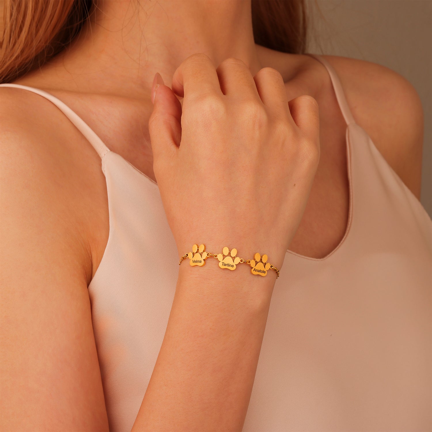 Bracelet Pattes Personnalisables