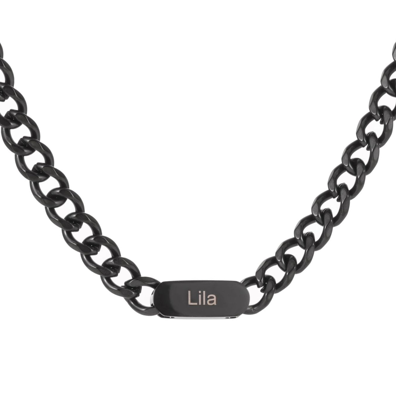 Collier Homme Plaque Force Personnalisé