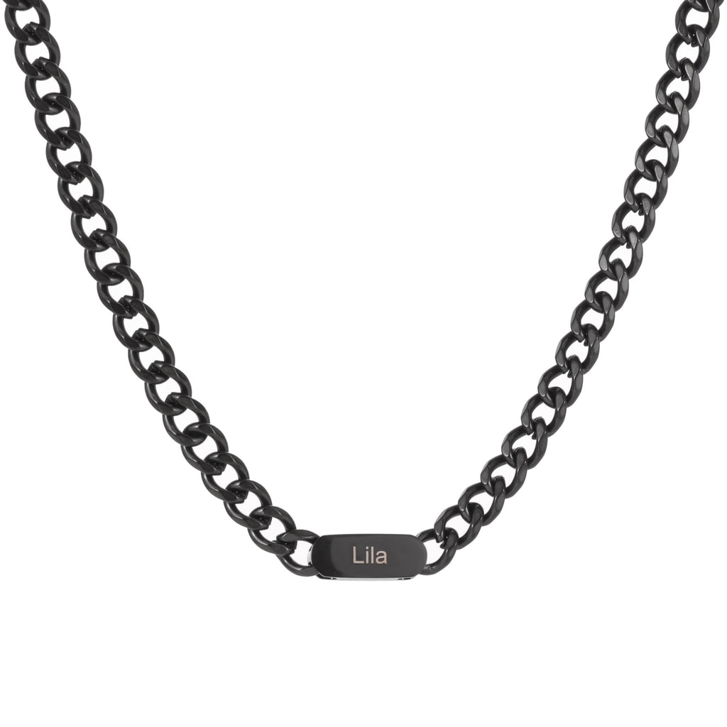 Collier Homme Plaque Force Personnalisé