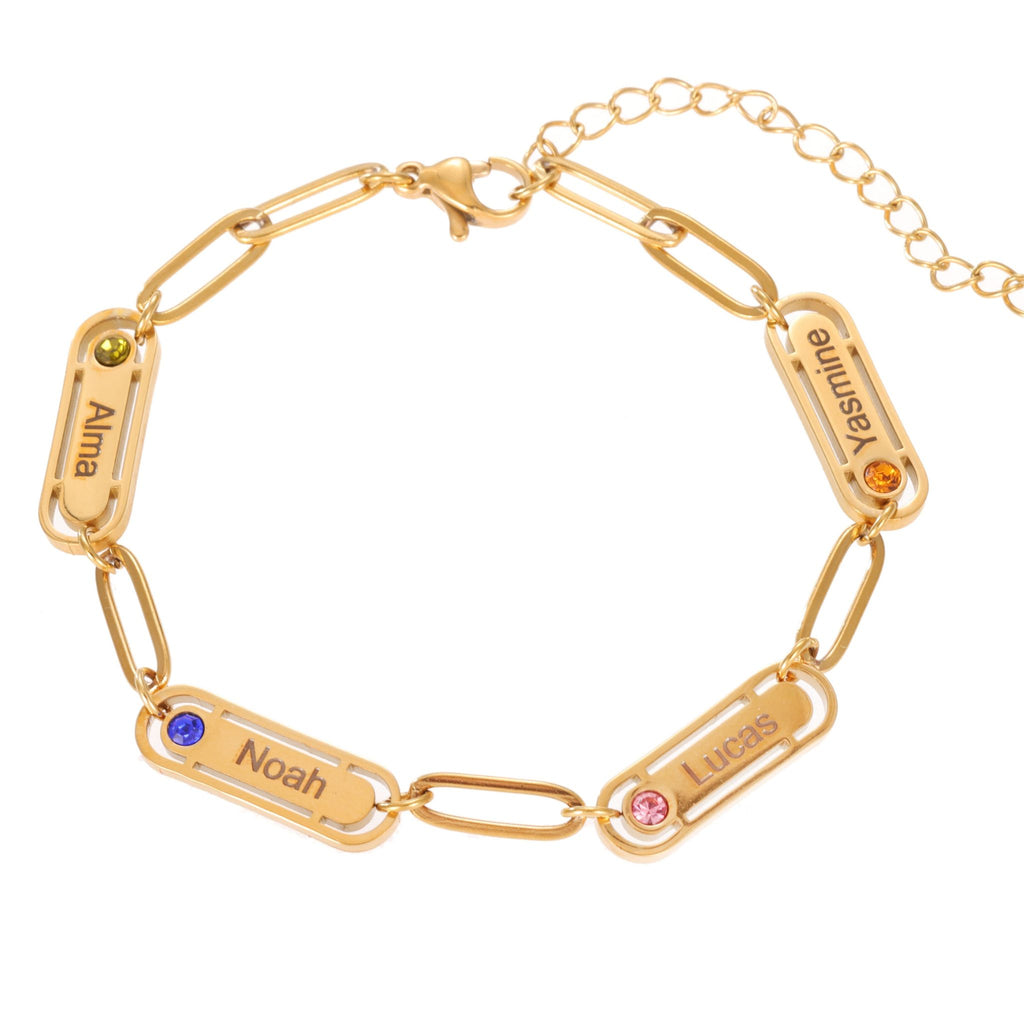 Bracelet Famille Pierres de Naissance