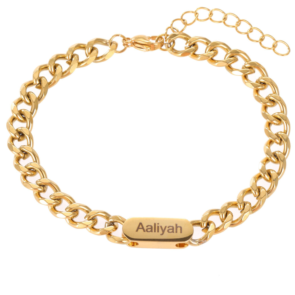 Bracelet Femme Chaîne Élégance Personnalisé