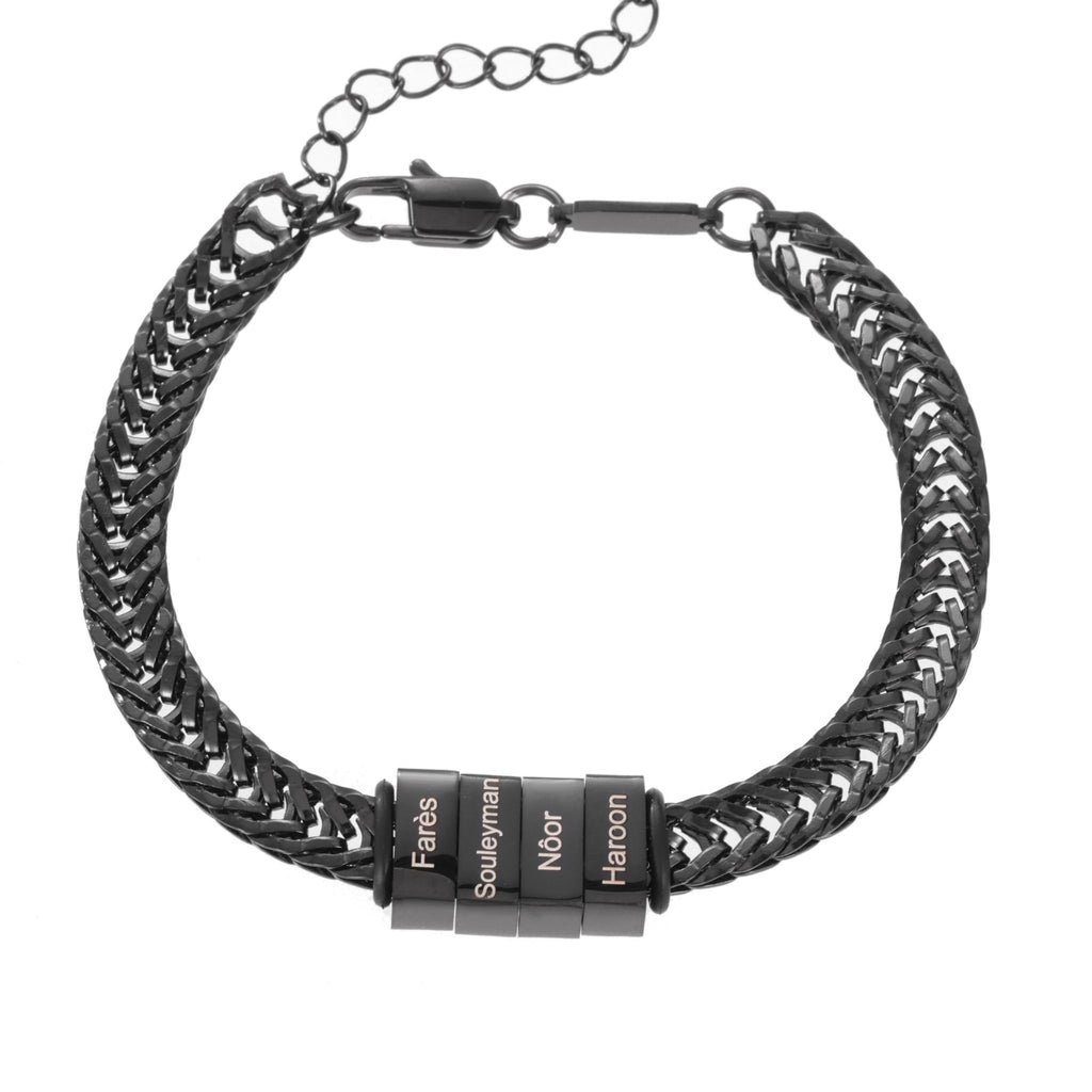 Bracelet Homme Chaîne Héritage Personnalisé