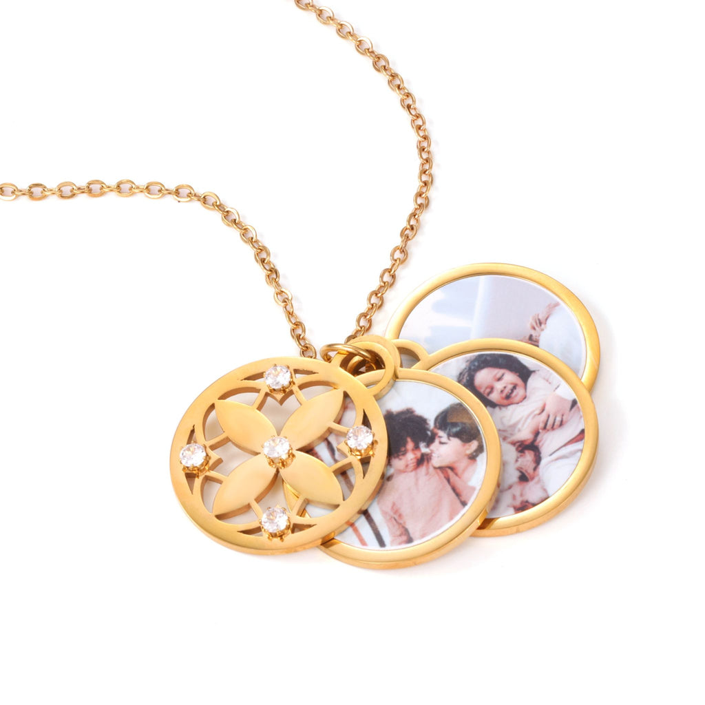 Collier Pendentif Mémoire Personnalisé