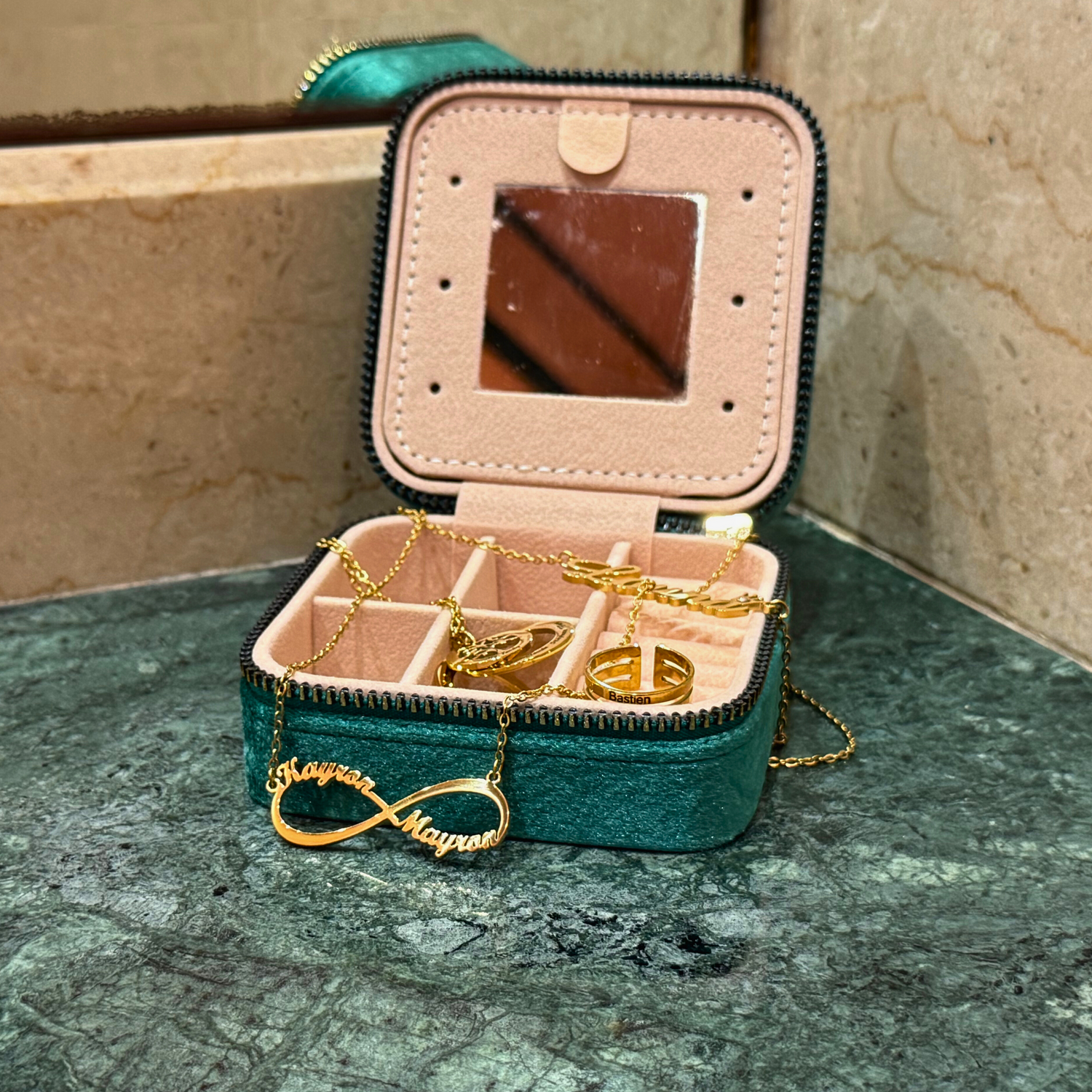Boîte à Bijoux de Voyage "Escapade"