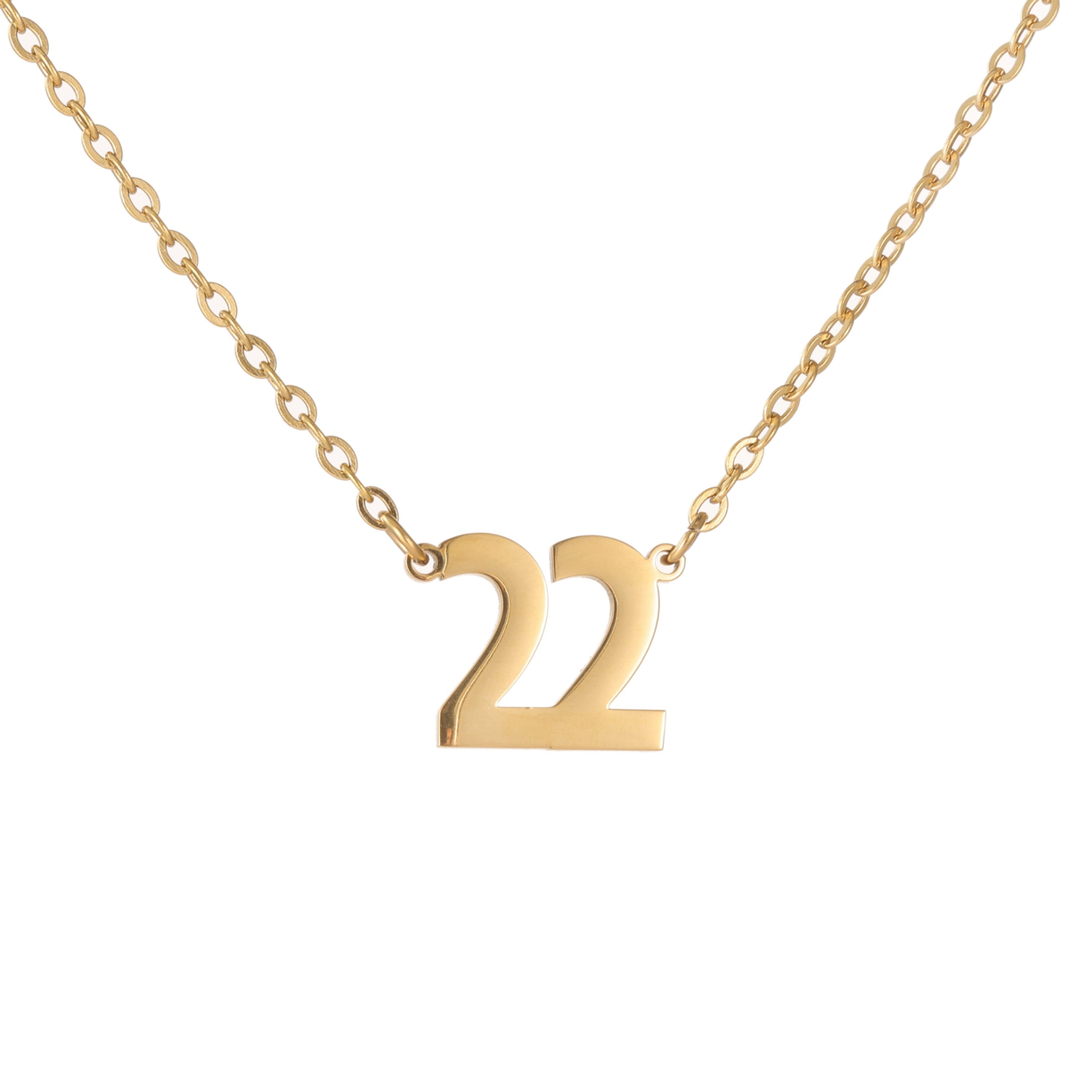 Collier Numéro Enfant Personnalisé