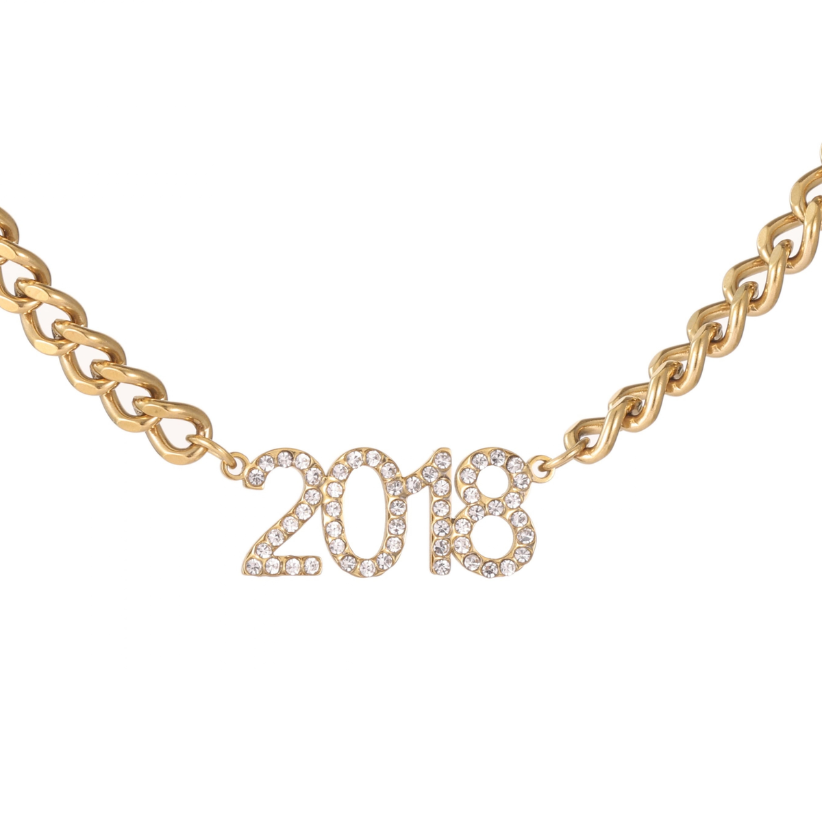 Collier Année Cristal Enfant Personnalisé