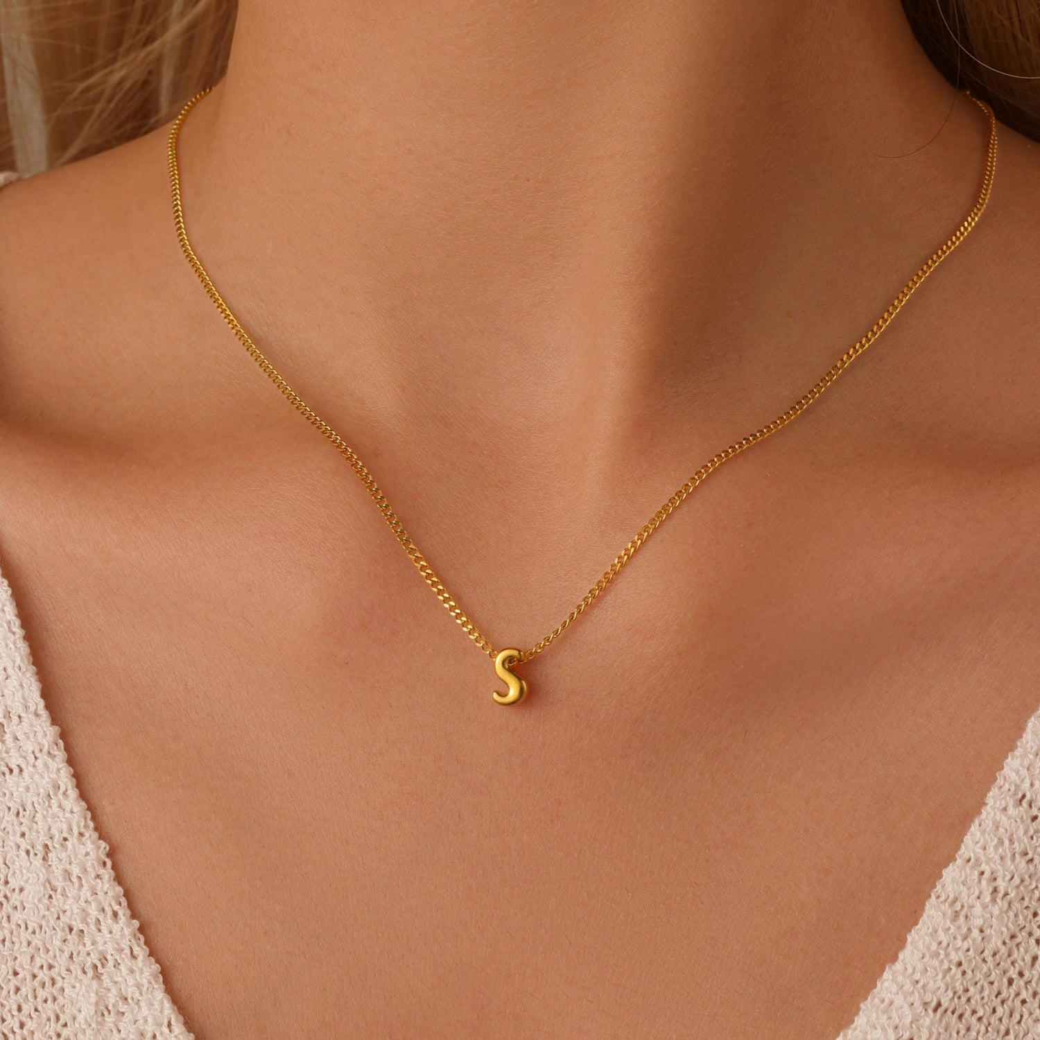 Collier Prénom en Perles de Lettres Personnalisées