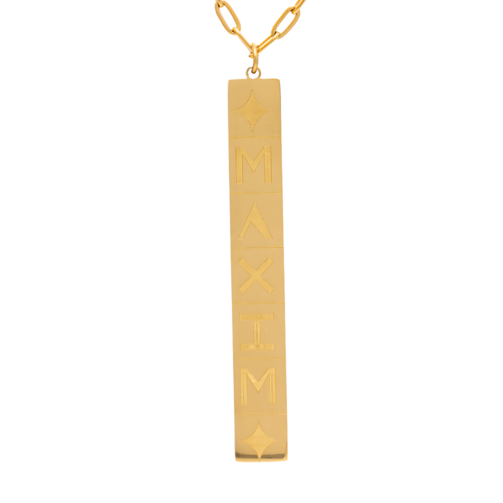 Pendentif Prénom Domino
