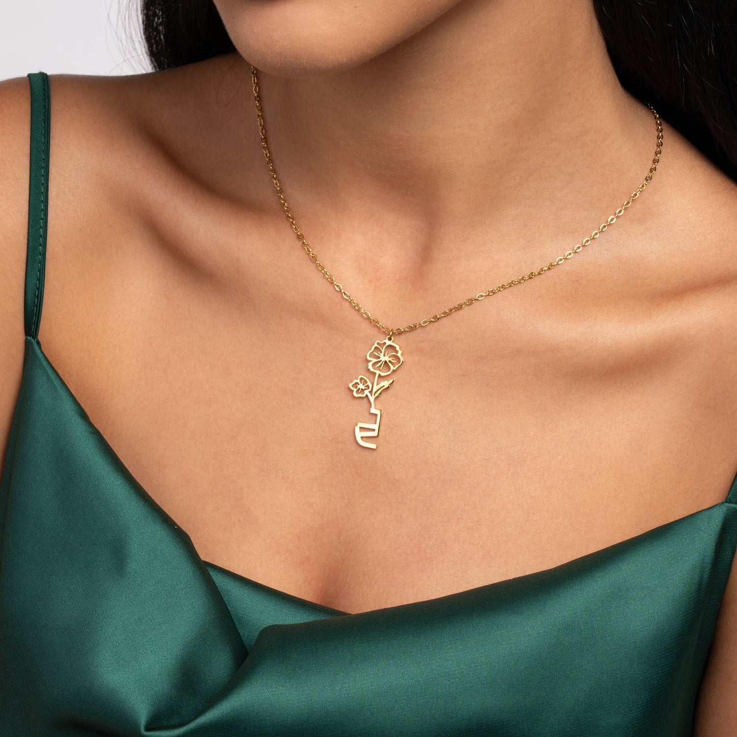 Collier Prénom Fleur En Hébreu