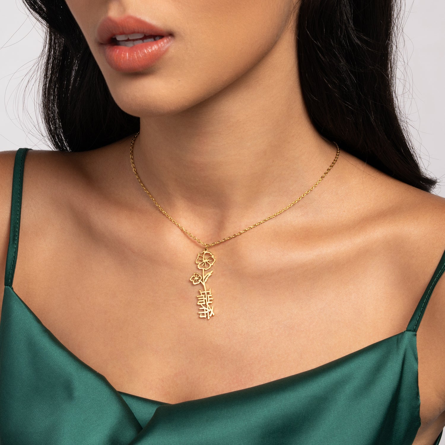 Collier Prénom Fleur En Japonais
