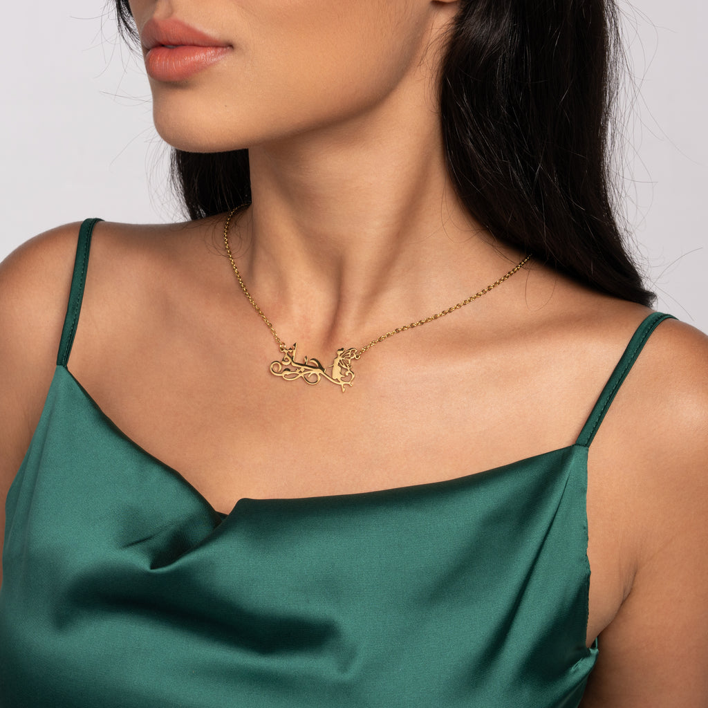 Collier Prénom Fée Enchantée En Arabe