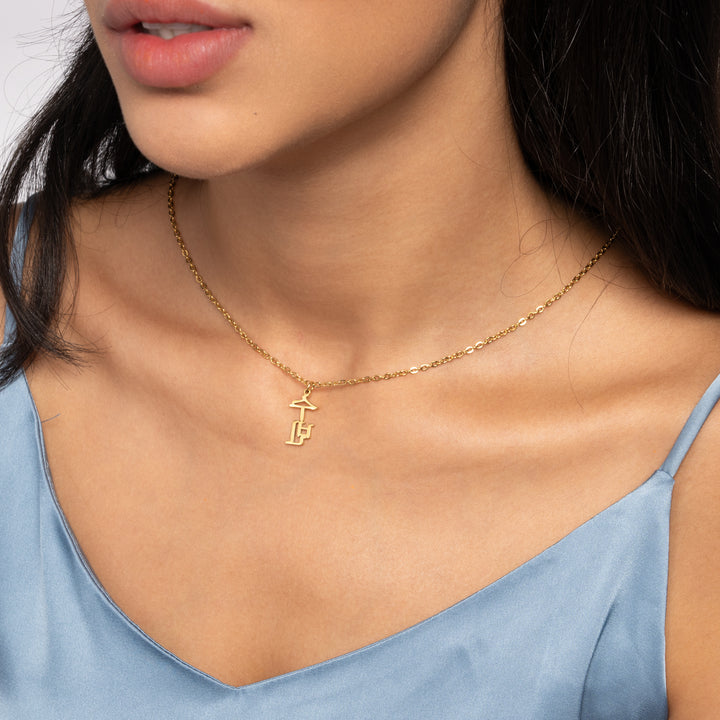 Collier Signature Personnalisé En Coréen