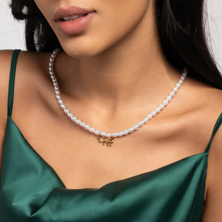 Collier Prénom Personnalisé Perles En Coréen