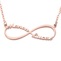Collier En Y Personnalisable Avec Prénom - Acier Inoxydable 316L, Longueurs 14 à 24 Pouces, Couleur Argent, Or Ou Or Rose - 4