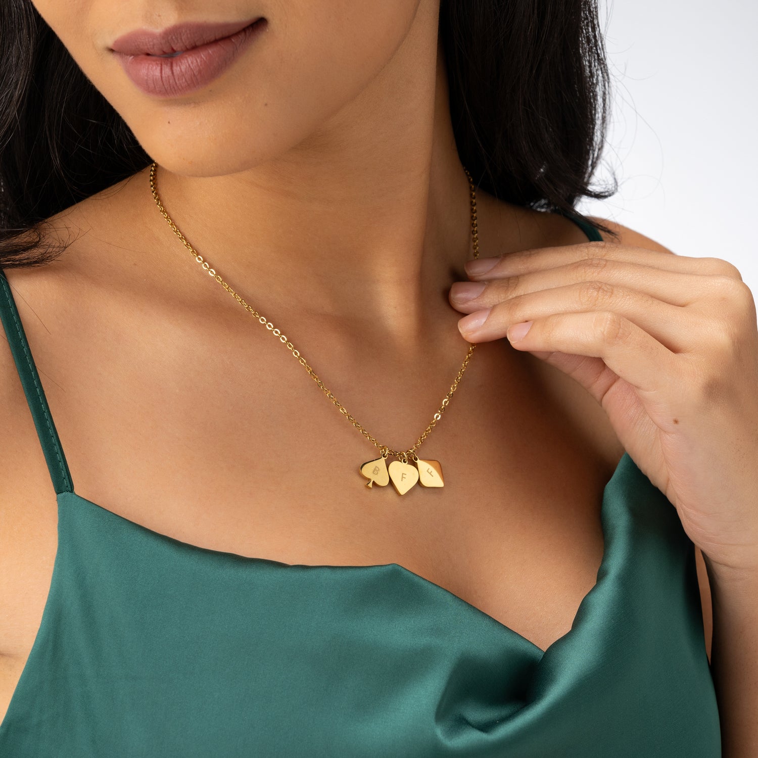 Pendentif Cartes à Jouer Personnalisé