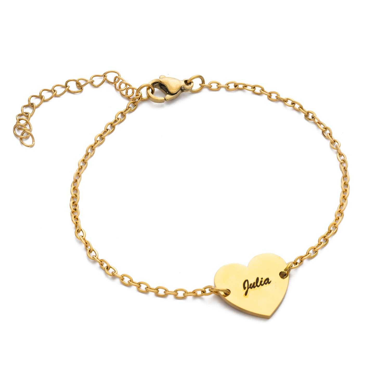 Bracelet Coeur Personnalisée Couple
