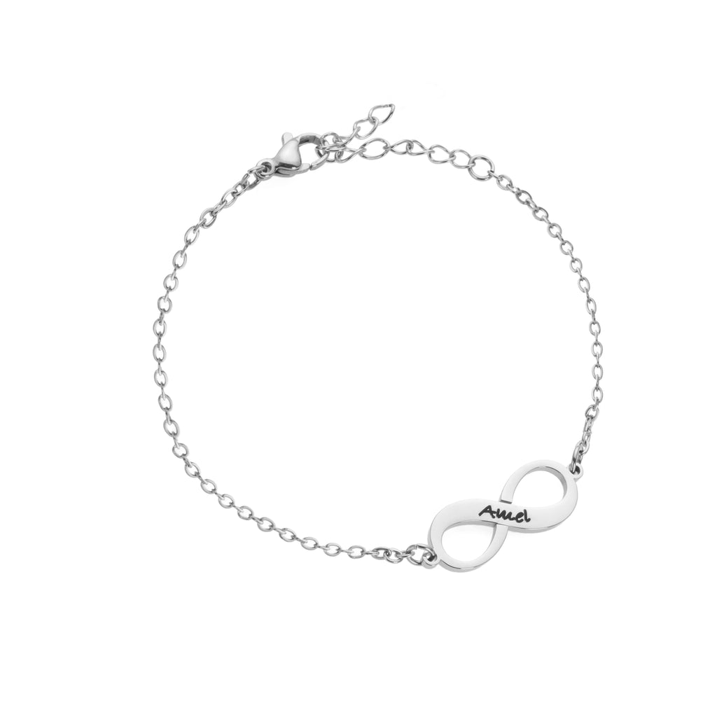 Bracelet Pendentifs Infinis Personnalisé