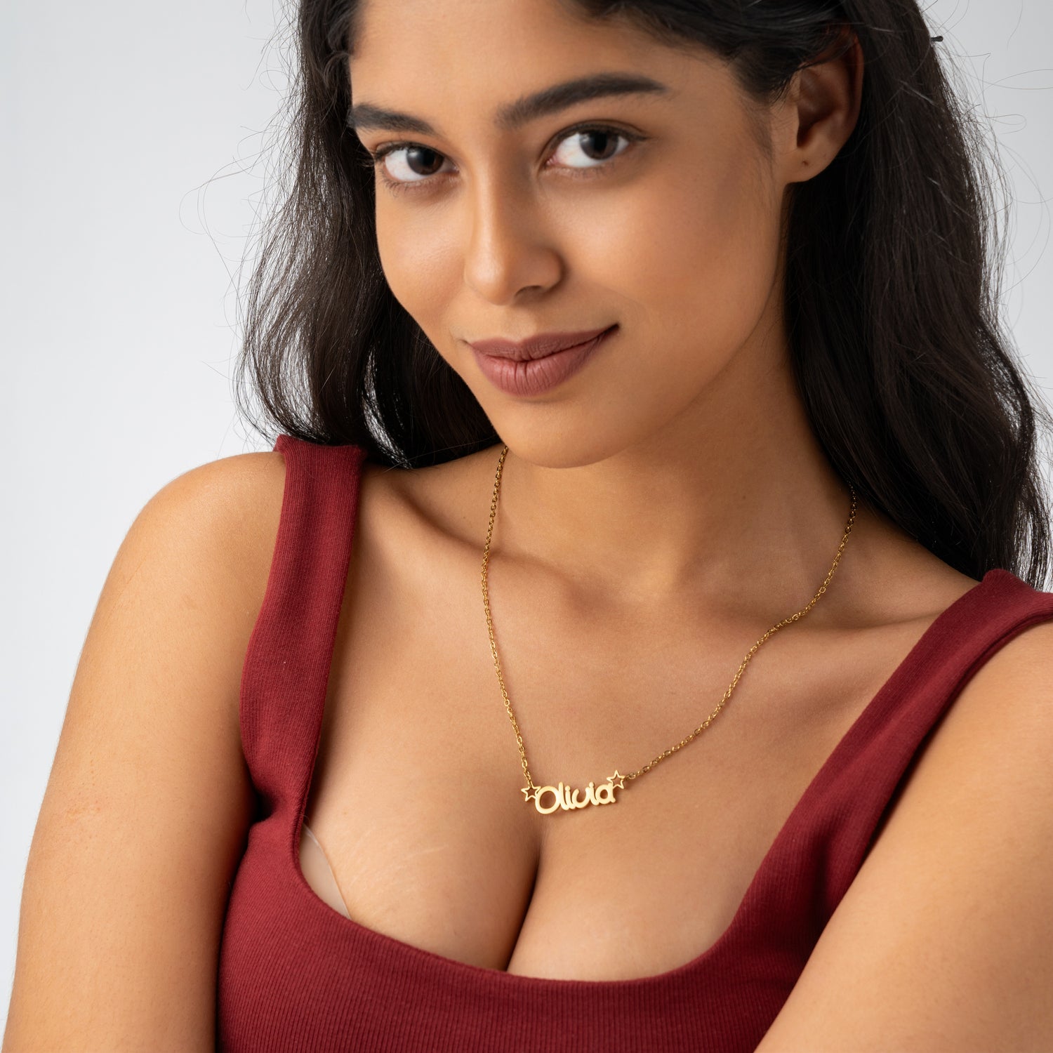 Collier Personnalisé Girly Star
