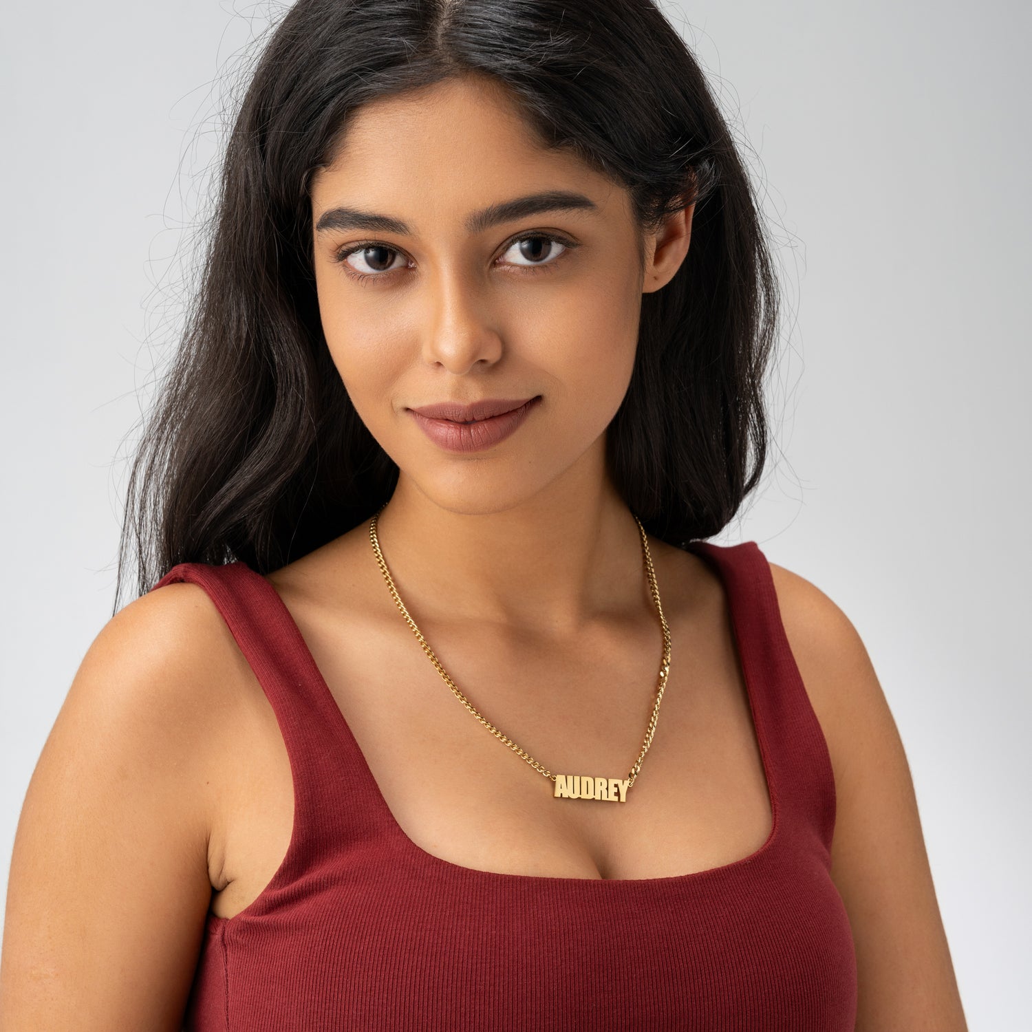 Collier Prénom Personnalisé avec chaine épaisse