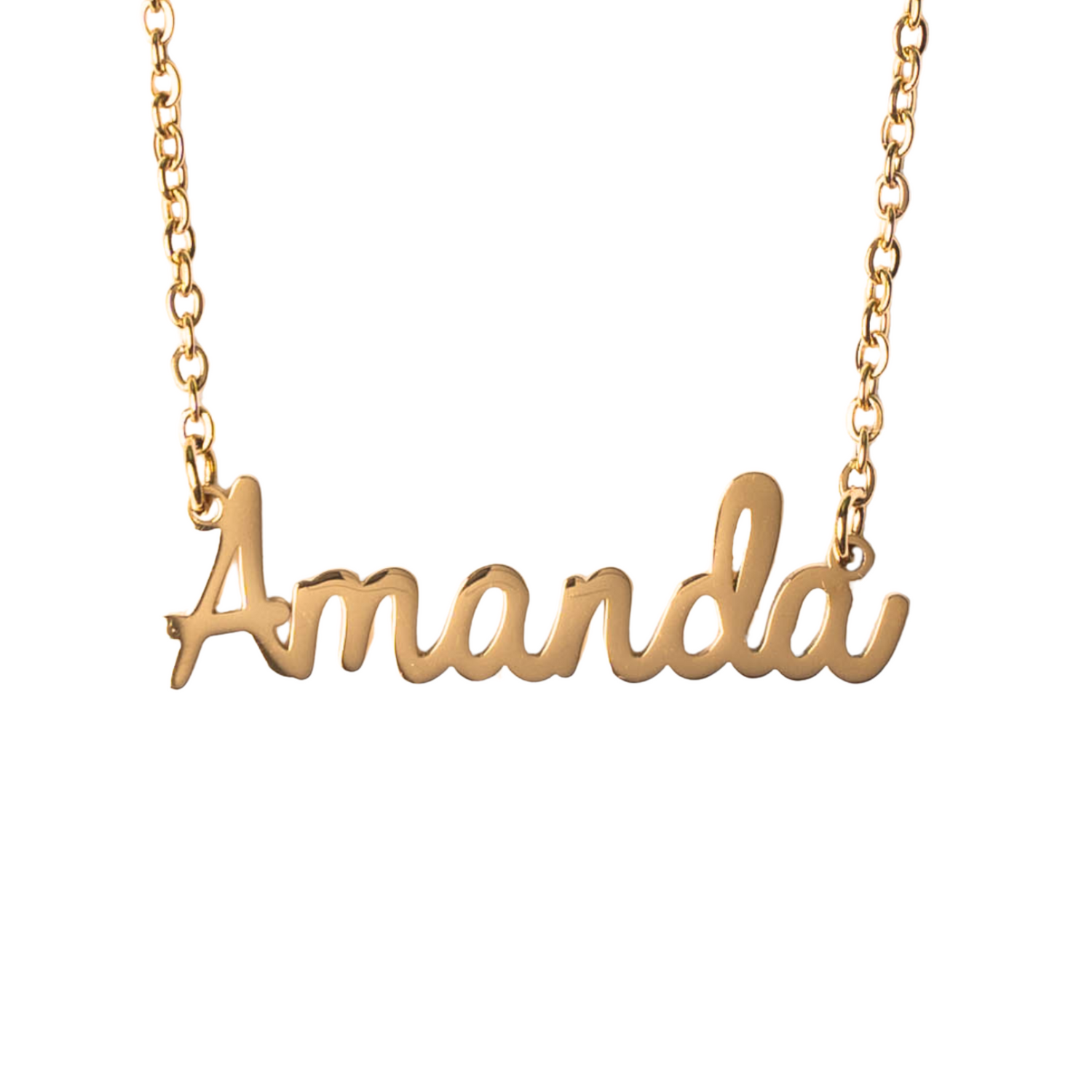 Collier Personnalisé Cursif