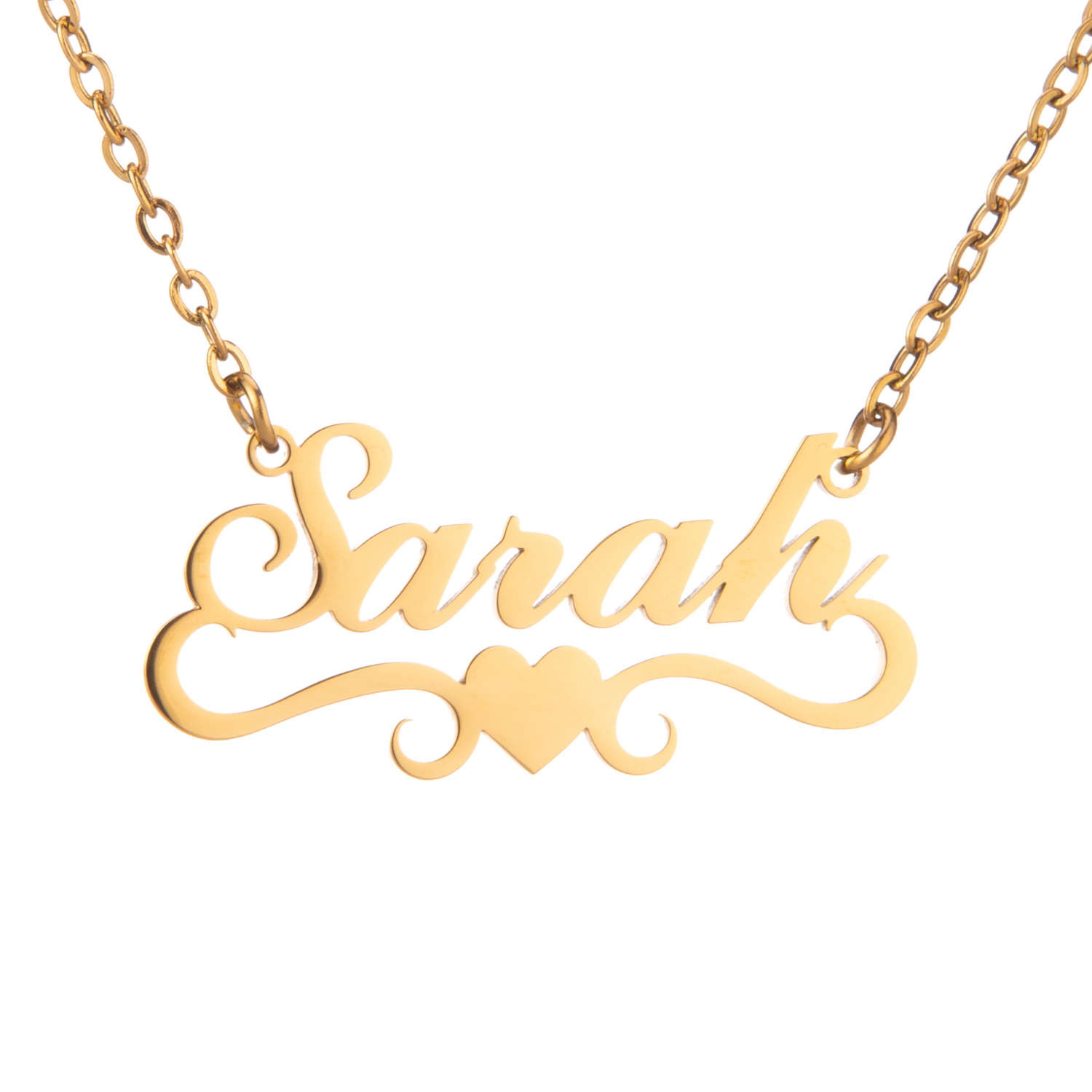 Collier Personnalisé avec Cœur